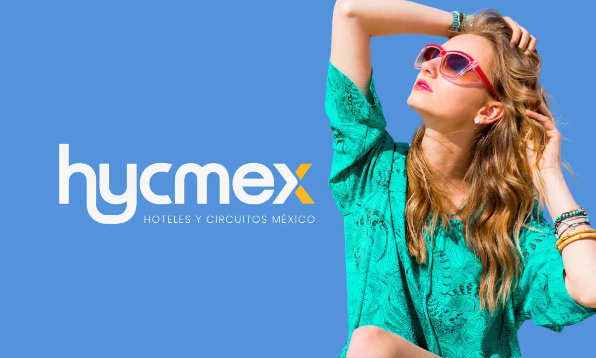 Sitio web de HYCMEX en pantalla de escritorio